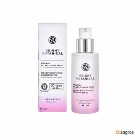 امولسیون روشن کننده پوست ایوروشه Bright Botanical حاوی SPF30 حجم 50 میل 